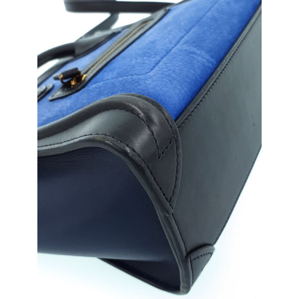 Celine Shopper Leather Shoulder Bag - Picture 5 of 9